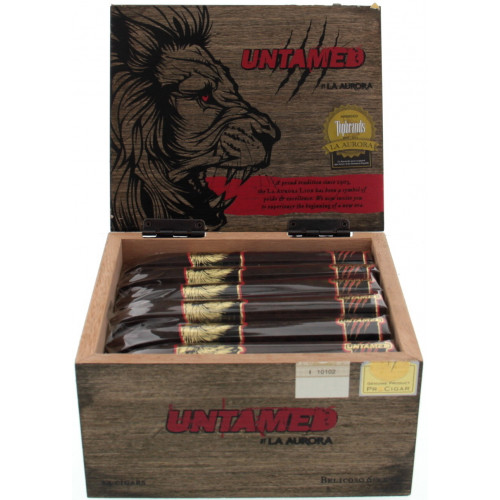 Сигары La Aurora Untamed Belicoso/24 (шт.) Сигары La Aurora Untamed Belicoso/24 (шт.)
